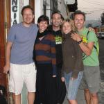 -Richard, Axelle, Sebastian, Ele e Max 